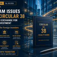 Circular 38/2026 foreign exchange rules for foreign investment in Vietnam