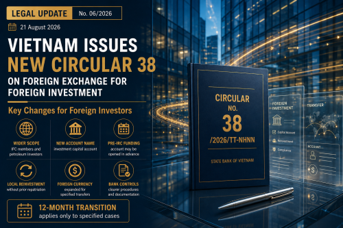 Circular 38/2026 foreign exchange rules for foreign investment in Vietnam