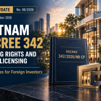 Legal Update No. 08/2026 on Vietnam Decree 342 governing trading rights and retail licensing for foreign investors